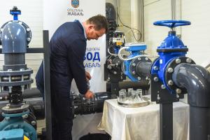 12.05.2023. - Predsednik Mirović prisustvovao otvaranju novog postrojenje za vodosnabdevanje u Čurugu
