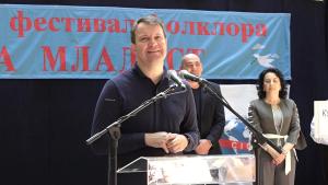 21.05.2023. - Predsednik Mirović na otvarnju Dečijeg Festivala "Gračanici na dar"