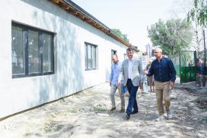 13.07.2023. - Igor Mirović obišao radove na rekonstrukciji Doma za duševno obolela lica u Čurugu