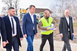 22.02.2024. - Predsednik Mirović položio kamen temeljac za izgradnju fabrike vode u Temerinu
