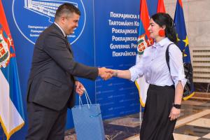 28.05.2024. - Dodela nagrada za najuspešnije vaspitno-obrazovne ustanove u projektu „Za čistije i zelenije škole u Vojvodini“
