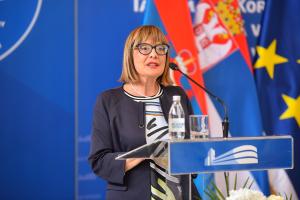 18.06.2024. - Predsednica Gojković uručila ugovore talentovanim sportistima i sportskim stručnjacima