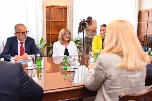 26.06.2024. - Sastanak predsednice Gojković sa ministarkom Tanjom Miščević