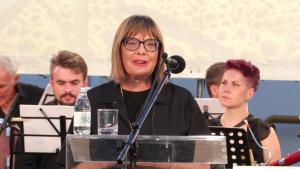 27.06.2024. - Predsednica Gojković na otvaranju Ravno Selo film festivala