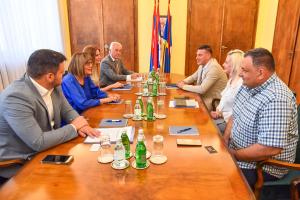 01.07.2024. - Predsednica Gojković sastale se sa direktorkom Nacionalne alijanse za lokalni ekonomski razvoj