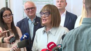 05.07.2024. - Predsednica Gojković o rekonstrukciji zgrade železničke stanice u Novom Sadu