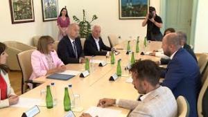 29.07.2024. - Predsednica Gojković sa saradnicima posetila Sremske Karlovce
