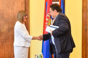 15.07.2024. - Predsednica Gojkovic sastala se predstavnikom UNHCR u Srbiji