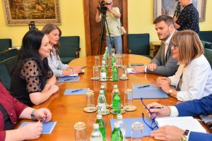 31.07.2024. - Predsednica Gojković sastala se sa ministarkom državne uprave i  lokalne samouprave