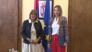 11.09.2024. - Predsednica Gojković primila ministarku Đedović Handanović