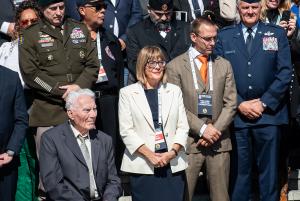21.09.2024. - Maja Gojković na obeležavanju 80. godišnjice „Misije Halijard“
