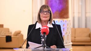 22.09.2024. - Predsednica Gojković povodom 40. godišnjice arhijerejske službe mitropolita Lukijana u Budimpešti
