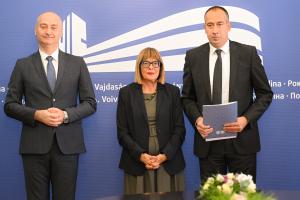 08.10.2024. - Maja Gojković dodelila ugovore za unapređenje elektronskih komunikacija u Vojvodini