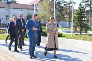 25.10.2024. - Predsednica Gojković u radnoj poseti Srbobranu