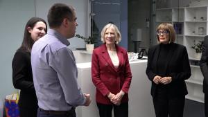 18.11.2024. - Maja Gojković i Patriša Gruber posetile NTP u Novom Sadu