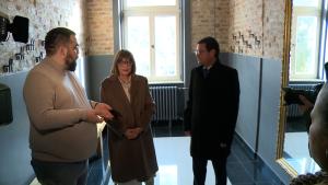 26.11.2024. - Predsednica Gojković sa saradnicima posetila Kikindu