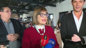 25.12.2024. - Predsednica Gojković pvodom posete proizvodnom pogonu firme Stamevski u Staroj Pazovi