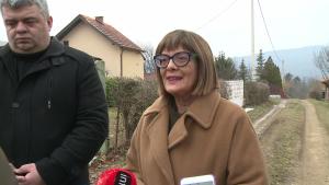24.02.2025. - Predsednica Gojković o sanaciji ulice Velimira Bate Stojkovića u Vrdniku