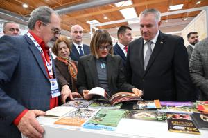 28.02.2025. - Predsednica Gojković na Međunarodnom sajmu turizma u Banja Luci