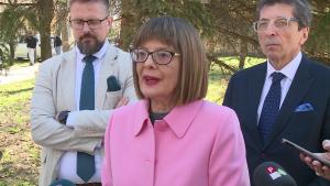 21.03.2025. - Predsednica Gojković povodom posete opštini Senta