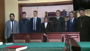 24.03.2025. - Predsednica Gojković sa saradnicima posetila Sremske Karlovce