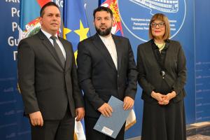 25.03.2025. - Uručivanje ugovora o dodeli sredstava za nacionalne savete nacionalnih manjina