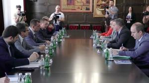 2.05.2025. - Sastanak ministra Stankovića sa sekretarom Markovskim u Pokrajinskoj vladi