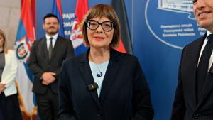 07.05.2025. - Predsednica Gojković povodom sastanka sa delegacijom pokrajine Hesen