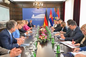 07.05.2025. - Sastanak predsednice Gojković sa delegacijom pokrajine Hesen