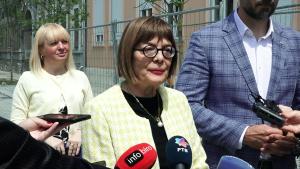 14.05.2025. - Predsednica Gojković o radovima na rekonstrukciji Almaškog kraja