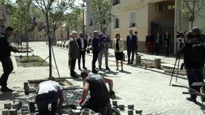 14.05.2025. - Maja Gojković i Žarko Mićin obišli radove na rekonstrukciji Almaskog kraja