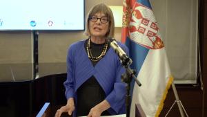 09.06.2025. - Maja Gojković na prijemu u Ambasadi Srbije u Japanu za delegaciju Pokrajinske vlade