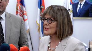 18.07.2025. - Maja Gojković o adaptaciji objekta za potrebe Muzeja i Narodne biblioteke u Kuli