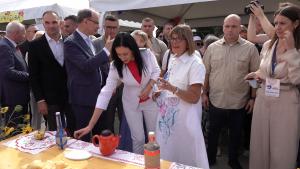 06.09.2025. - Predsednica Gojković na otvaranju manifestacije „Dan porodice“ u Perlezu
