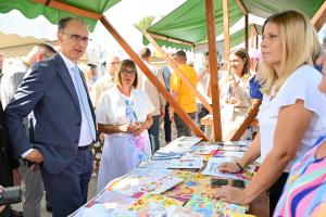 06.09.2025. - Predsednica Gojković na otvaranju manifestacije „Dan porodice“ u Perlezu