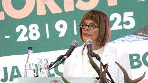 24.09.2025. - Predsednica Gojković na otvaranju Međunarodnog sajma lova, ribolova i ekologije