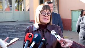 06.11.2025. - Predsednica Gojković povodom posete Kreativnom centru "Hertelendi - Bajić" u Bočaru