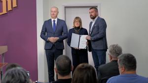24.11.2025. - Predsednica Gojković uručila sertifikate sa oznakom kvaliteta „Najbolje iz Vojvodine”
