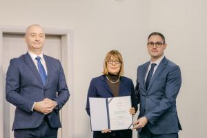 24.11.2025. - Predsednica Gojković uručila sertifikate sa oznakom kvaliteta „Najbolje iz Vojvodine”