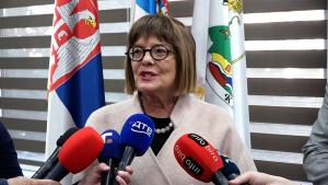 16.03.2026. - Predsednica Gojković povodom posete opštini Kula