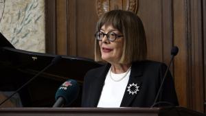 24.03.2026. - Maja Gojković na otvaranju poklon biblioteke Rusije u Matici srpskoj