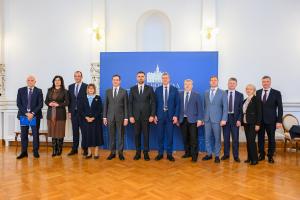 30.03.2026. - U Gradskoj kući obeleženo 20 godina od bratimljenja Nižnjeg Novgoroda i Novog Sada