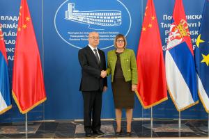 02.04.2026. - Sastanak predsednice Gojković sa članovima delegacije kineske Provincije Hebej