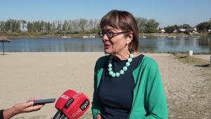 02.10.2026. - Predsednica Gojković povodom posete Kajak kanu klubu "Tarkett" u Bačkoj Palanci