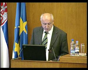 21.04.2009. - lzlaganje prof. Petrovića na naučno-stručnom skupu ''InterRegioSci 2009''
