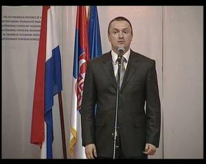 22.04.2009. - Predsednik dr Bojan Pajtić na prijemu povodom manifestacije „Dani holandskog biznisa“