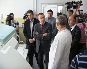 Novi Sad, pustanje u rad Gama kamere na Odeljenju za nuklearnu medicinu i obilazak radova na novom Urgentnom centru KCV, pokriva