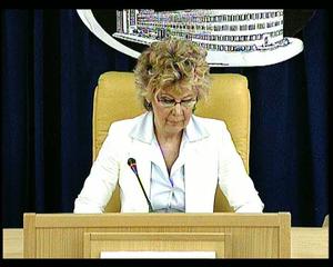 12.06.2009. - Svetlana Vujović - konferencija za novinare o obrazovanju Roma
