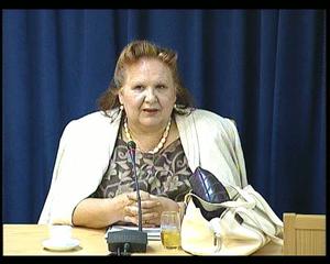 23.06.2009. - Grozdanka Gojkov - konferencija za novinare povodom osnivanja studijskog programa za vaspitače na romskom jeziku