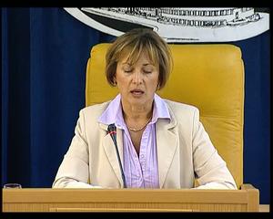 30.09.2009. - Ana Segedinski povodom predstavljanja projekta Zvoni za Evropu